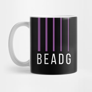 Bass Player Gift - BEADG 5 String - Purple Mug